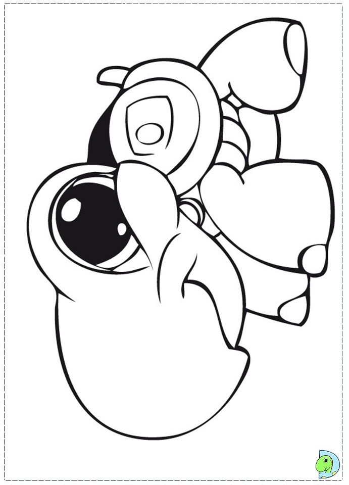 Littlest Pet Shop Coloring Page Dinokids Printables 691x960 Littlest Pet Shop Coloring Page Dinokids Printables