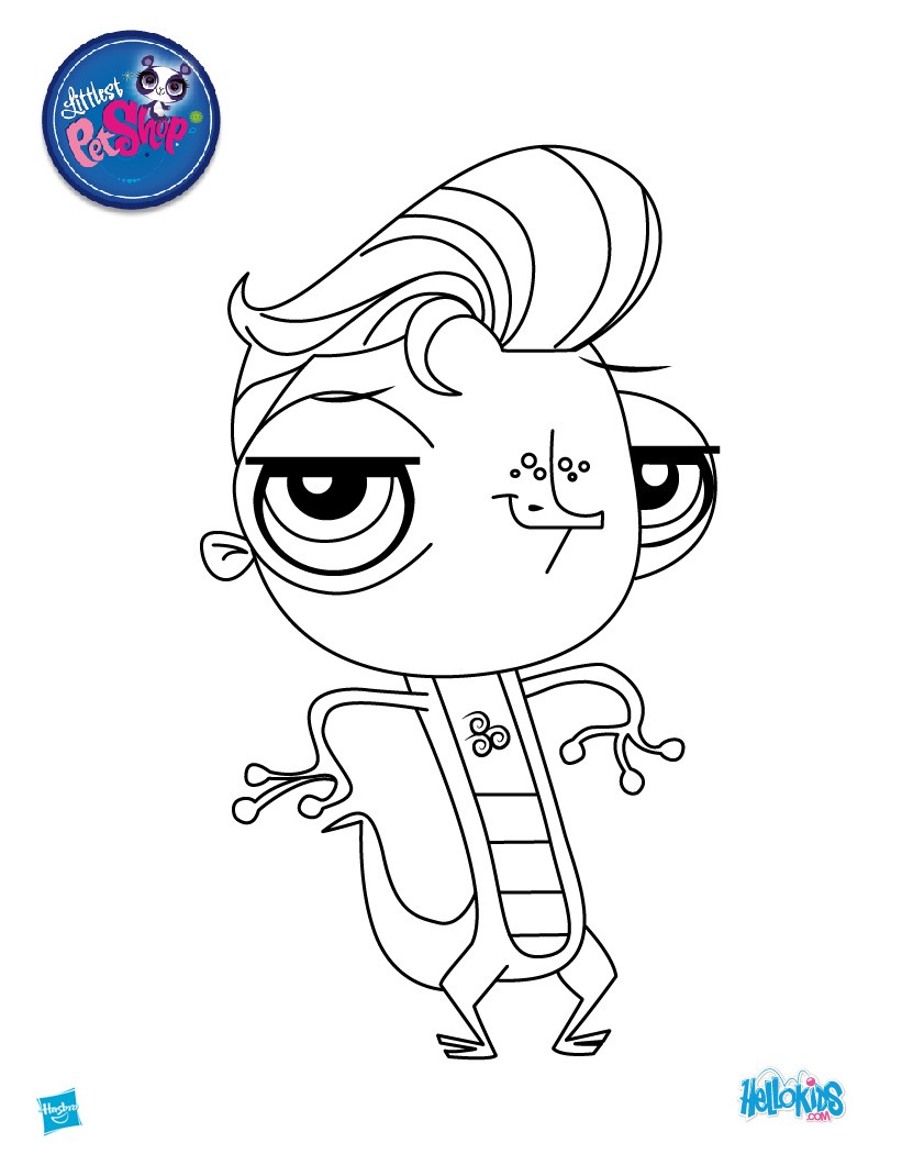Littlest Pet Shop Coloring Pages 821x1060 Littlest Pet Shop Coloring Pages