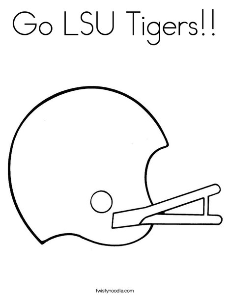 468x605 Go Lsu Tigers Coloring Page