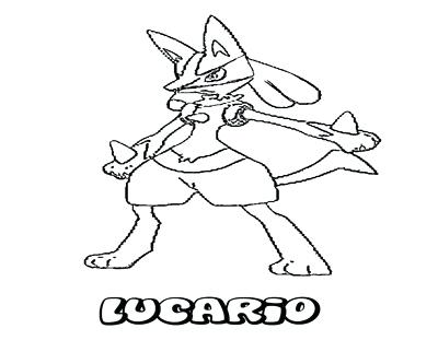 Lucario Coloring Page at GetColorings.com | Free printable colorings ...