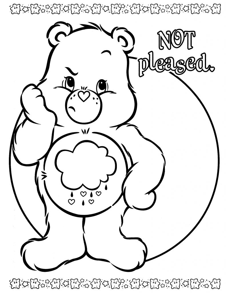 Cool Care Bears Coloring Pages Free Coloring Pages Download 791x1024 Cool Care Bears Coloring Pages Free Coloring Pages Download