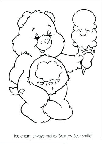 Care Bears Coloring Sheets Free 335x470 Care Bears Coloring Sheets Free