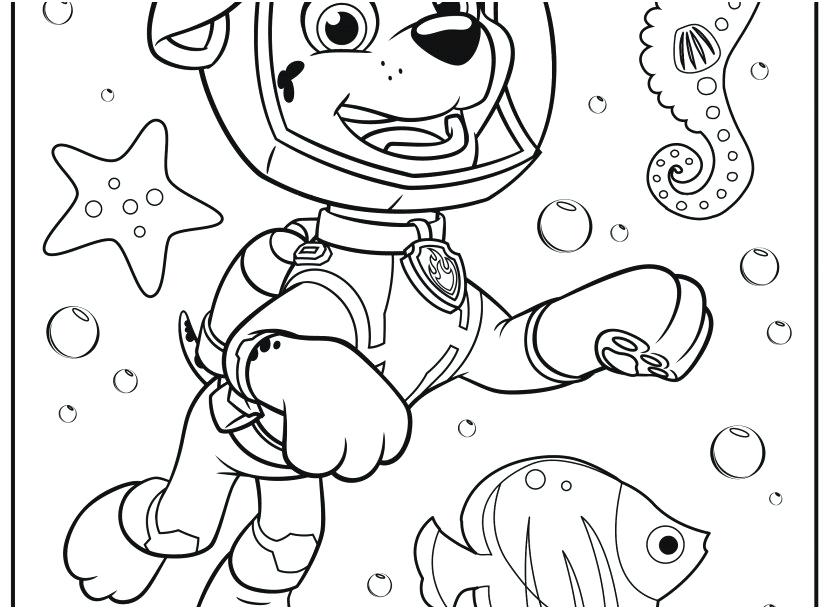 827x609 Paw Patrol Coloring Pages Robo Dog Paw Patrol Coloring Pages