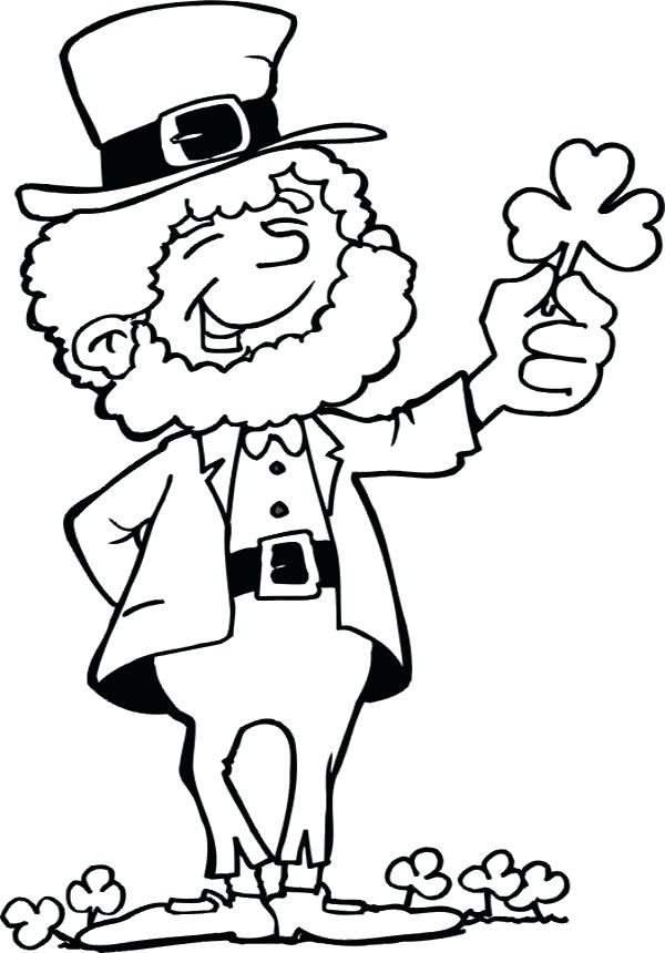 Ireland Coloring Pages Lucky Leprechaun Coloring Pages Free 600x860 Ireland Coloring Pages Lucky Leprechaun Coloring Pages Free