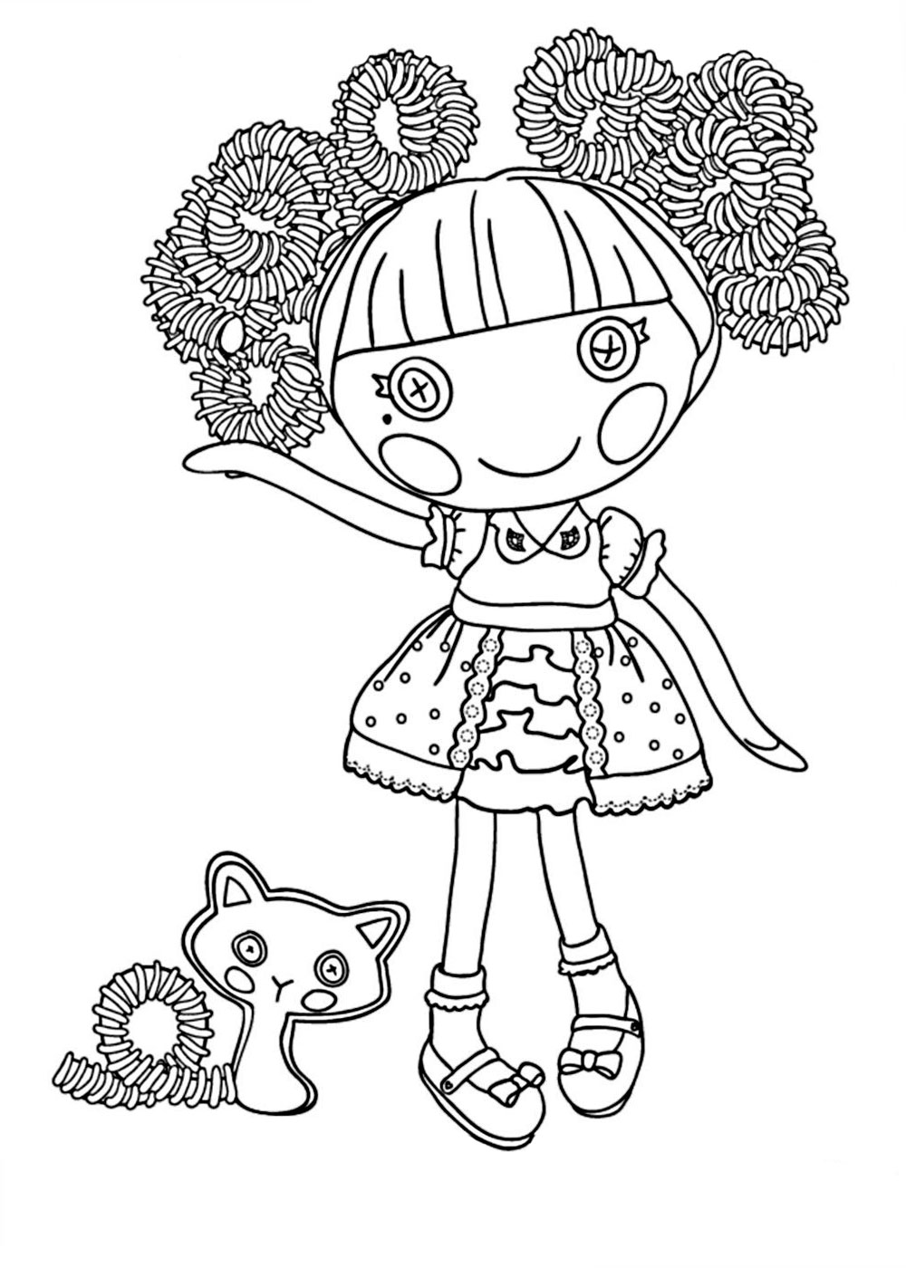 1000x1400 Lalaloopsy Coloring Pages Coloring Pages Lalaloopsy Coloring Pages