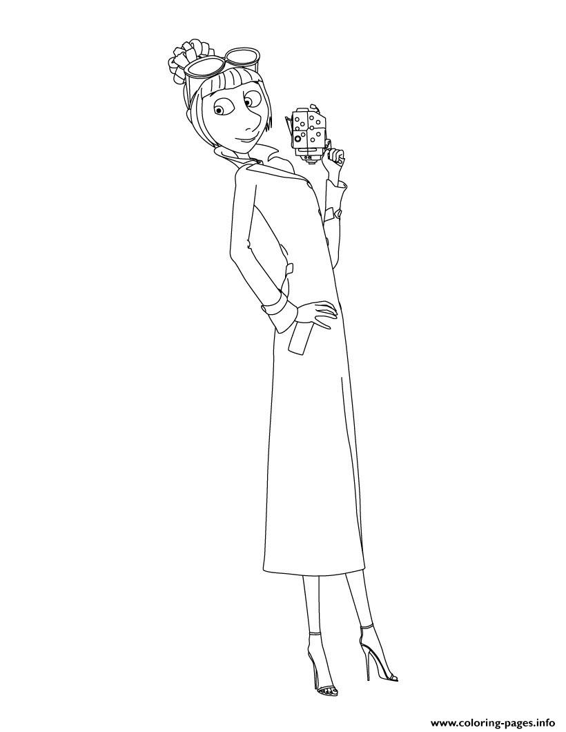 820x1060 Despicable Me 3 Lucy Coloring Pages Printable