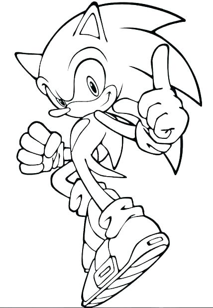 Sonic Coloring Page Sonic The New Monster Coloring Pages Sonic 428x619 Sonic Coloring Page Sonic The New Monster Coloring Pages Sonic