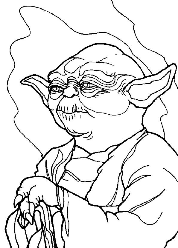 Luke Skywalker Coloring Pages 595x831 Luke Skywalker Coloring Pages