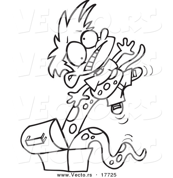 Vector Of A Cartoon Boy Being Strangled By A Monster In His Lunch 600x620 Vector Of A Cartoon Boy Being Strangled By A Monster In His Lunch
