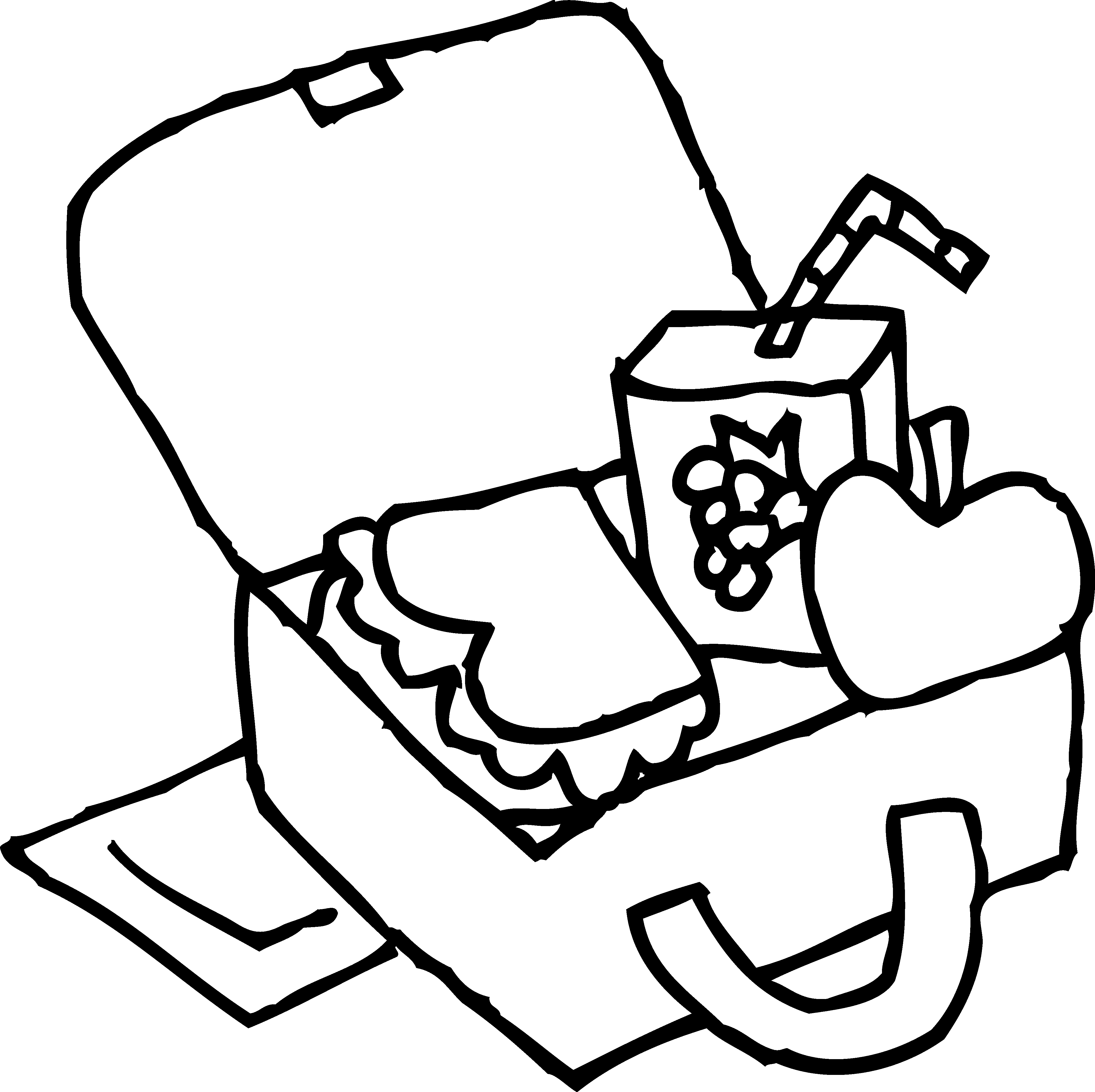 School Lunchbox Coloring Page 4097x4086 School Lunchbox Coloring Page
