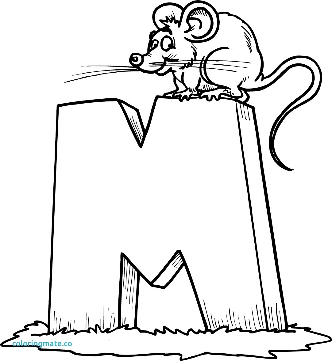 1082x1178 Unique Letter M Coloring Pages Collection Printable Coloring Sheet