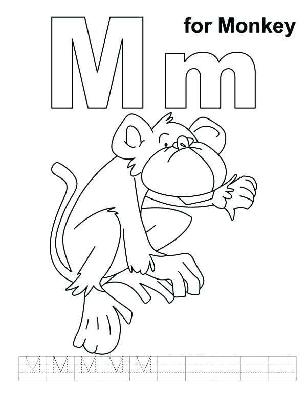 M Coloring Pages Impair.co 600x776 M Coloring Pages Impair.co
