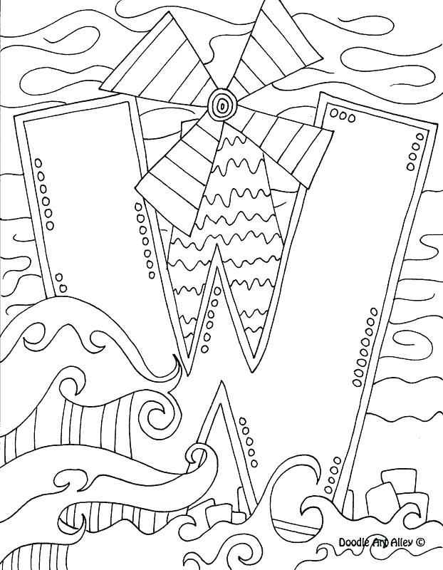 Capital Letter Coloring Pages Letter W Coloring Page Letter W 622x800 Capital Letter Coloring Pages Letter W Coloring Page Letter W