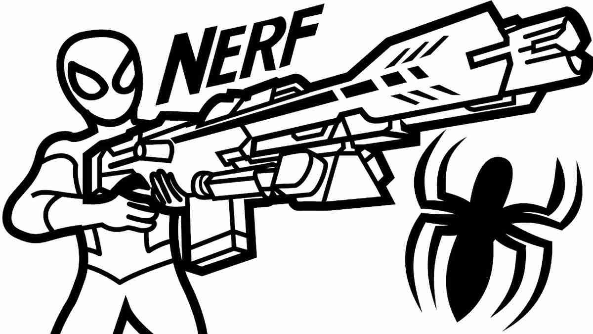 1200x675 Coloring Pages Nerf Gun Best Of Nerf Gun Coloring Pages