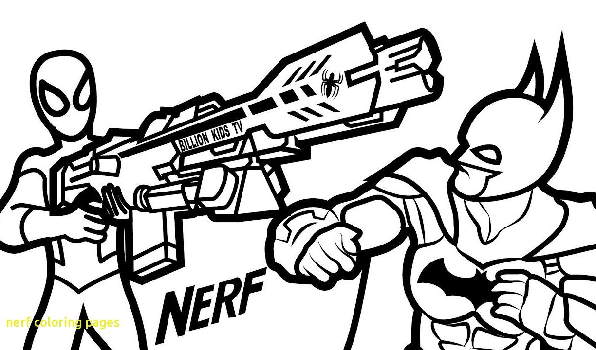 Paintball Gun Pages Coloring Pages