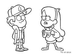 Gravity Falls Coloring Pages Print And Coloring 236x177 Gravity Falls Coloring Pages Print And Coloring
