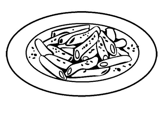 550x399 Macaroni And Cheese Coloring Page Disabilities