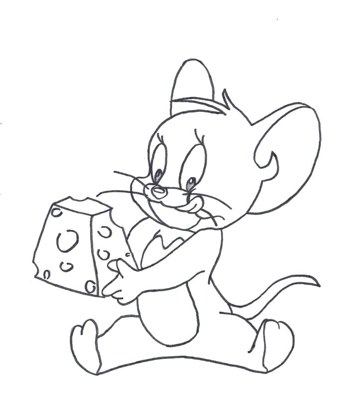 721x800 Cheese Coloring Page With A Piece Of Cheese Coloring Page