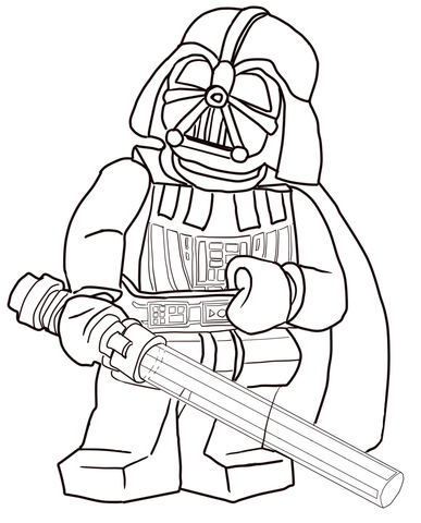 387x480 Mace Windu Coloring Page