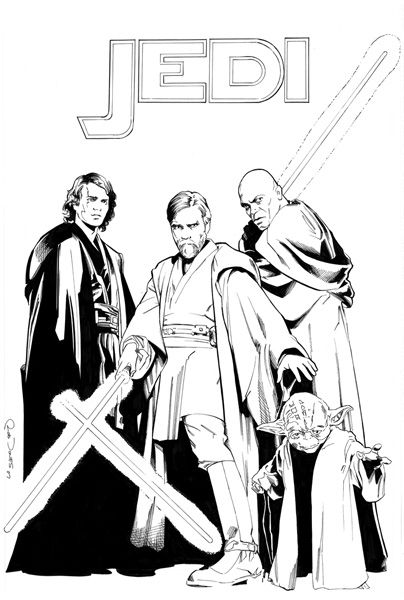 404x600 Anakin Obi Wan Yoda Mace Windu Badass!! Little Miss Jedism