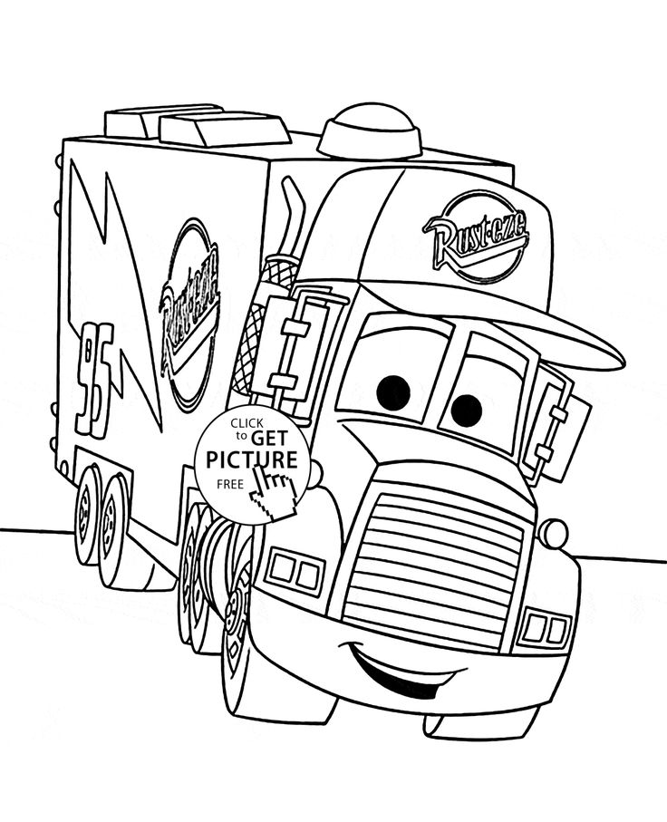 Mack Coloring Pages