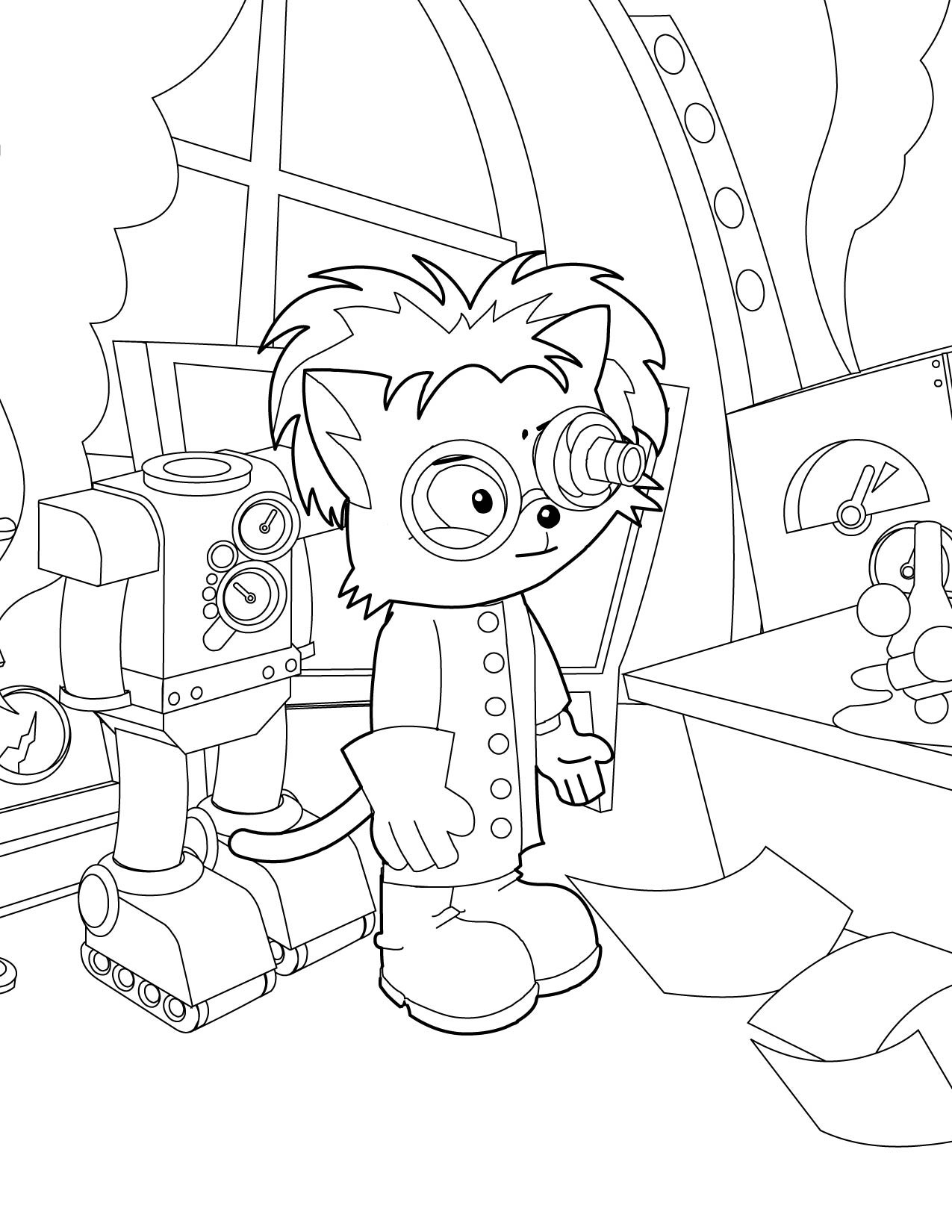 Mad Scientist Coloring Page Handipoints Cool Acpra 1275x1650 Mad Scientist Coloring Page Handipoints Cool Acpra