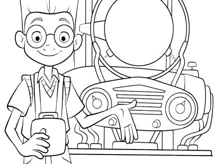 Scientist Coloring Pages 440x330 Scientist Coloring Pages
