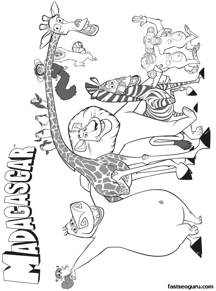 Madagascar Coloring Pages Elegant Printable Disney Madagascar Main 700x940 Madagascar Coloring Pages Elegant Printable Disney Madagascar Main
