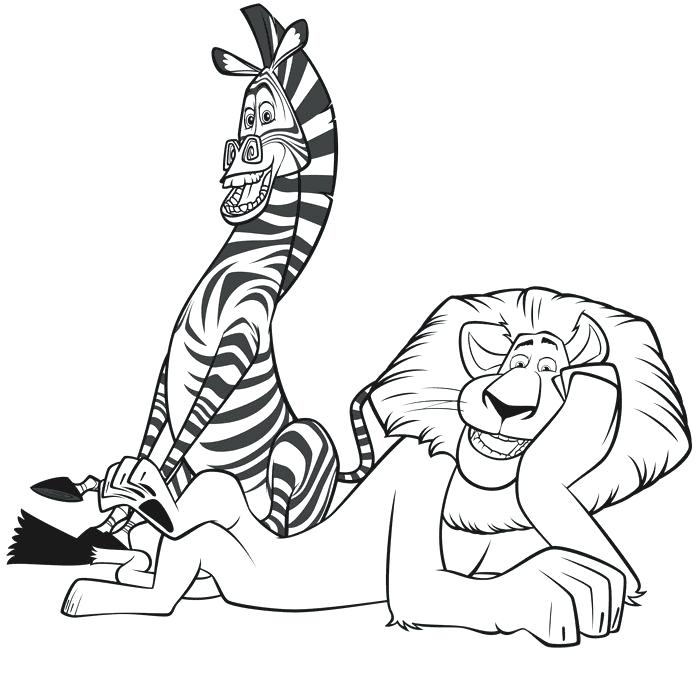 Madagascar Coloring Pages How About Coloring The Characters 700x674 Madagascar Coloring Pages How About Coloring The Characters