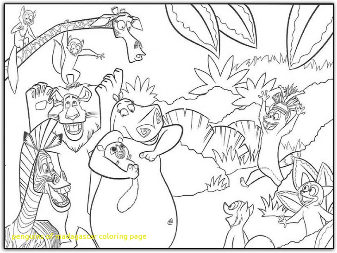 Penguins Of Madagascar Coloring Page With Madagascar Coloring 1152x864 Penguins Of Madagascar Coloring Page With Madagascar Coloring