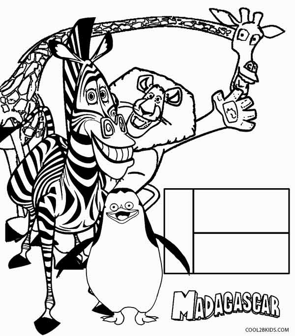 Printable Madagascar Coloring Pages For Kids Cool2bkids 600x684 Printable Madagascar Coloring Pages For Kids Cool2bkids
