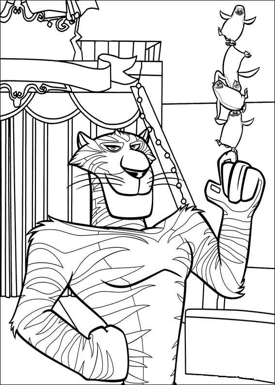 567x794 Kids N 24 Coloring Pages Of Madagascar 3