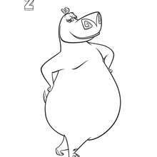 Madagascar Coloring Pages 220x220 Madagascar Coloring Pages