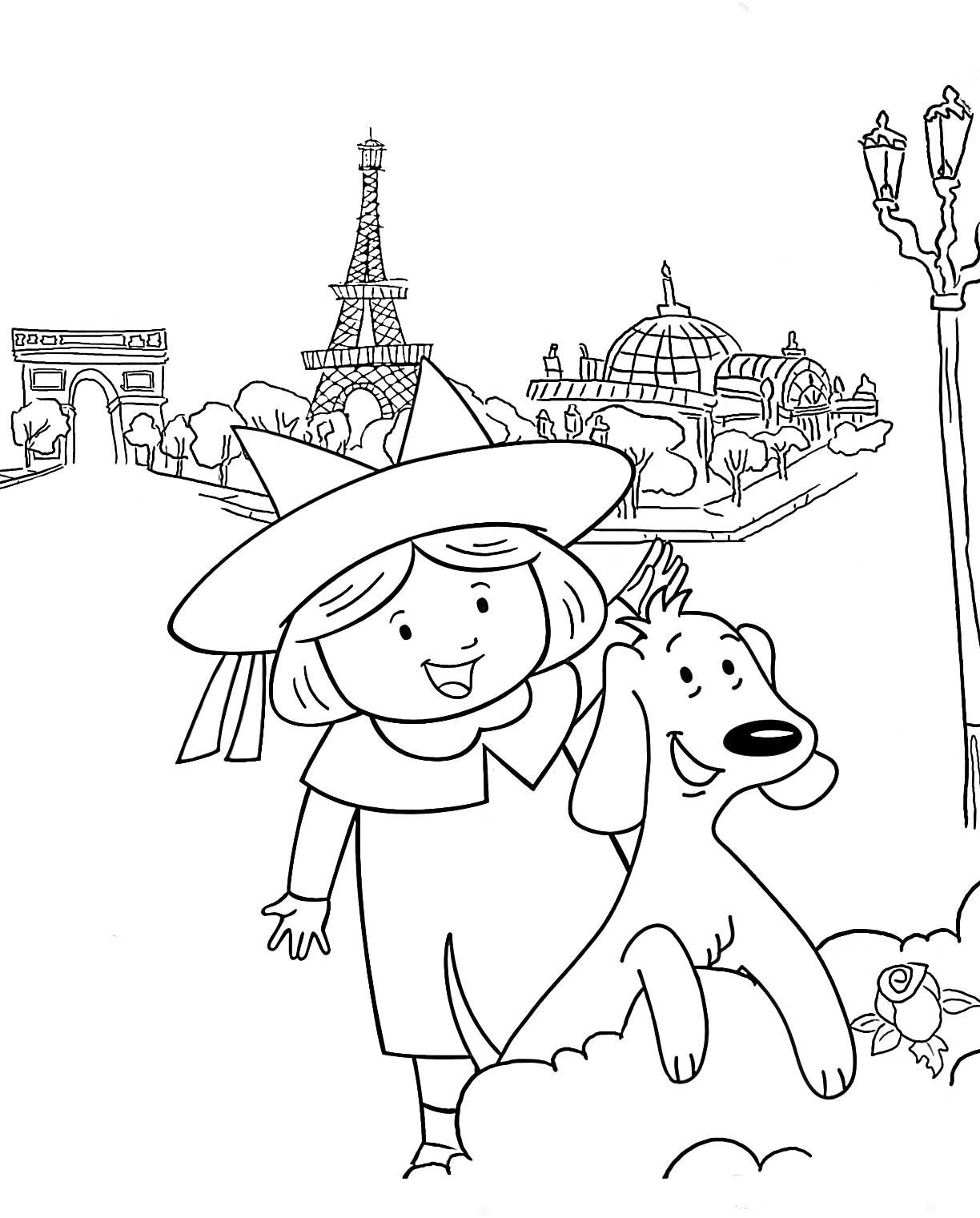 1224x1521 Madeline Coloring Pages Locker Hooking