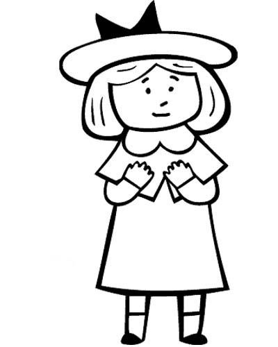 400x500 Madeline Cartoon Coloring Page Paris Cartoon