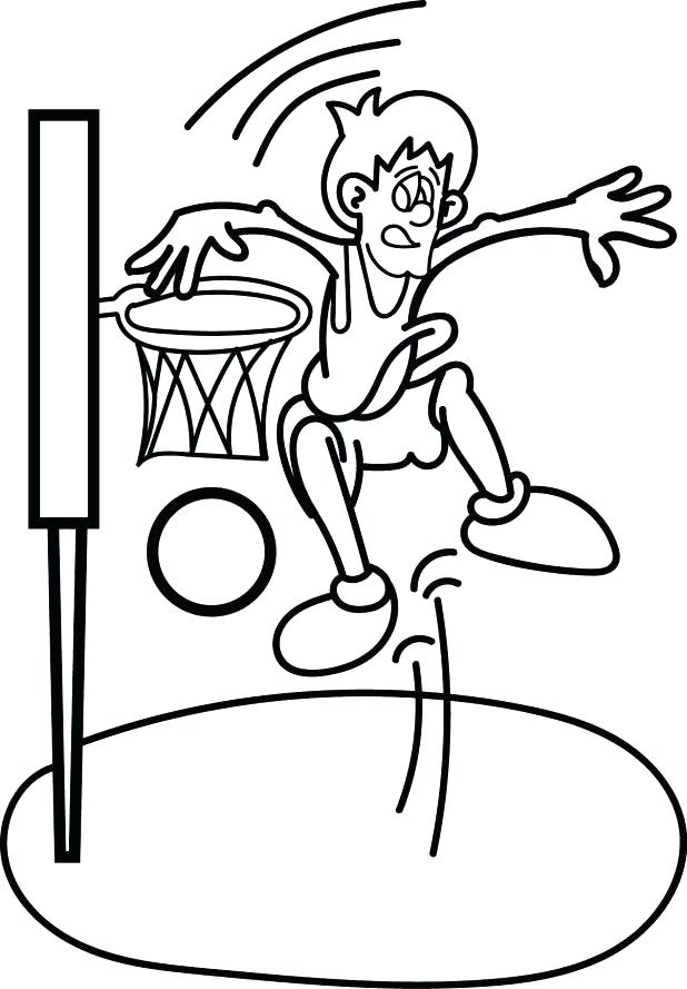 618x889 James Coloring Pages Coloring Pages Basketball Player Coloring