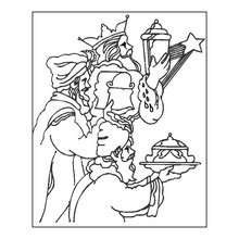 220x220 The Journey Of The Three Wise Men Coloring Pages