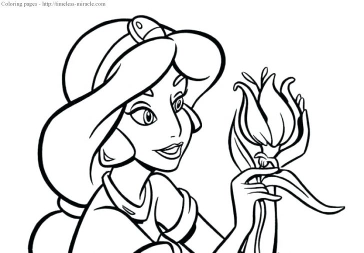 Aladdin And Jasmine Riding The Magic Carpet Coloring Page Pages 728x507 Aladdin And Jasmine Riding The Magic Carpet Coloring Page Pages