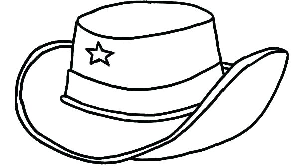 Cowboy Hat Coloring Page Cowboy Hat Coloring Pages Hat To Color 600x333 Cowboy Hat Coloring Page Cowboy Hat Coloring Pages Hat To Color