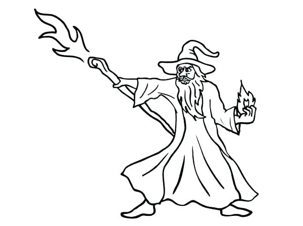 Magic Coloring Pages Wizard Coloring Pages Wizard Coloring Pages 600x448 Magic Coloring Pages Wizard Coloring Pages Wizard Coloring Pages