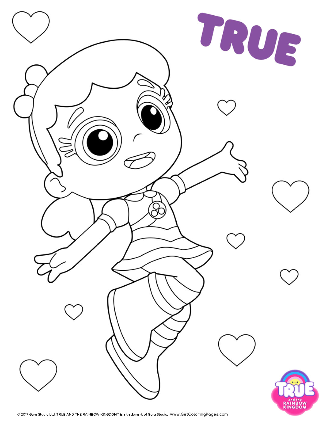 True And The Rainbow Kingdom Coloring Pages 1080x1400 True And The Rainbow Kingdom Coloring Pages