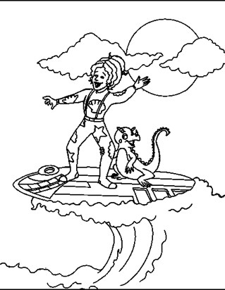 Magic School Bus Coloring Pages All Kids Network 319x412 Magic School Bus Coloring Pages All Kids Network