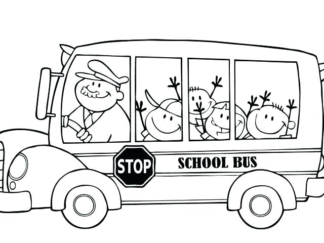 School Bus Coloring Page Printable Printable School Bus Coloring 640x480 School Bus Coloring Page Printable Printable School Bus Coloring