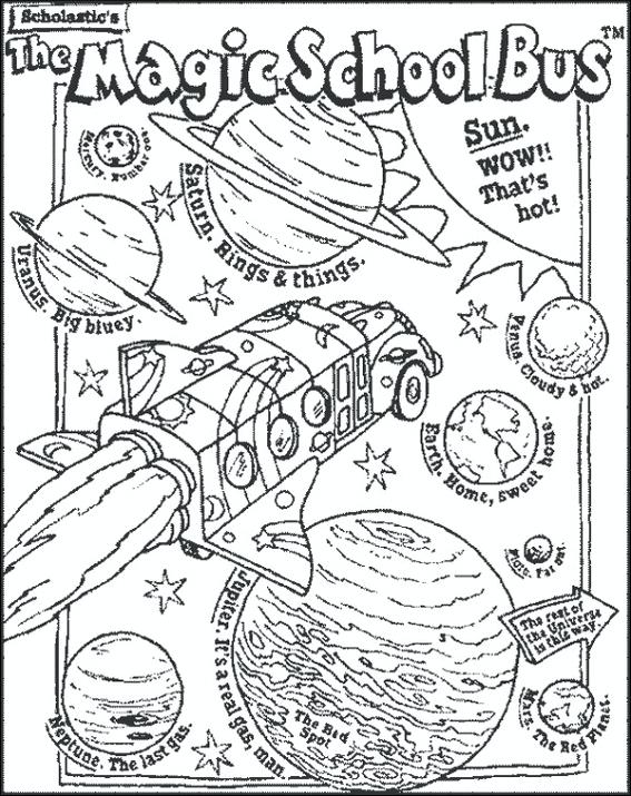 Amazing Terrific Magic School Bus Coloring Pages Online Colouring 567x715 Amazing Terrific Magic School Bus Coloring Pages Online Colouring