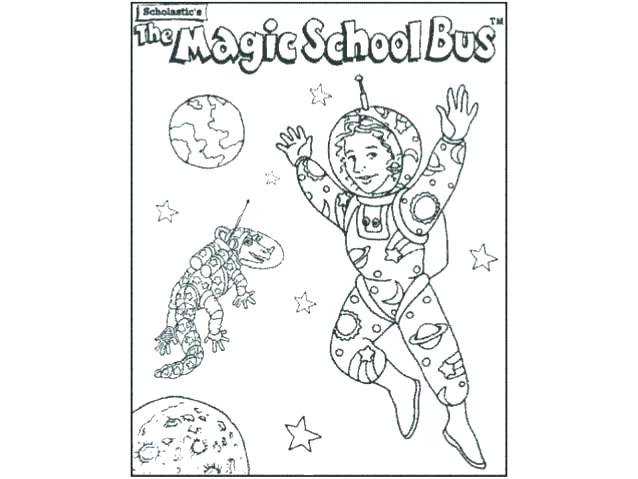 Magic School Bus Coloring Page 638x479 Magic School Bus Coloring Page