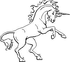 230x206 Unicorn. Get In Touch And Create. Mythical