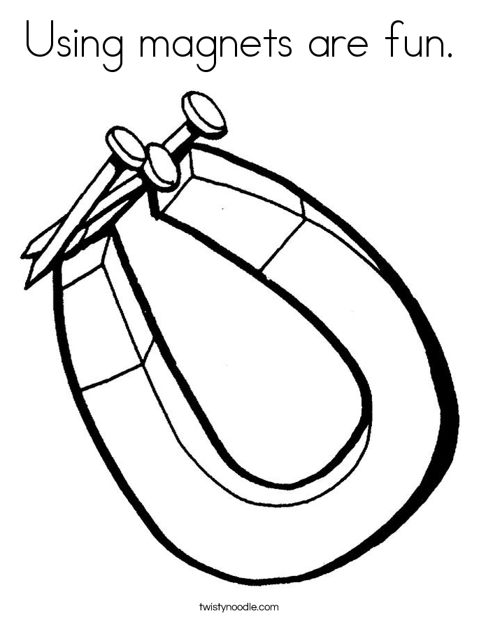 Using Magnets Are Fun Coloring Page 685x886 Using Magnets Are Fun Coloring Page