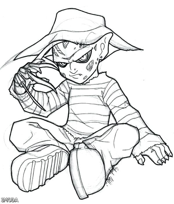 Freddy Vs Jason Coloring Pages Kids Coloring Magnolia Coloring 600x704 Freddy Vs Jason Coloring Pages Kids Coloring Magnolia Coloring
