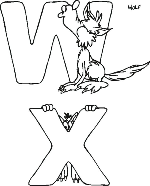 600x746 Letter X Coloring Page Letter W And Letter X Coloring Page Letter