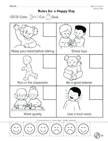 354x460 Good Manners Coloring Pages Good Manners Coloring Pages Good